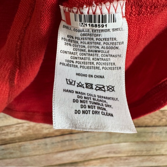 Anthropologie Maeve Red Textured Polka Dot Puff Sleeve Sheer Top Size Small - Picture 5 of 9